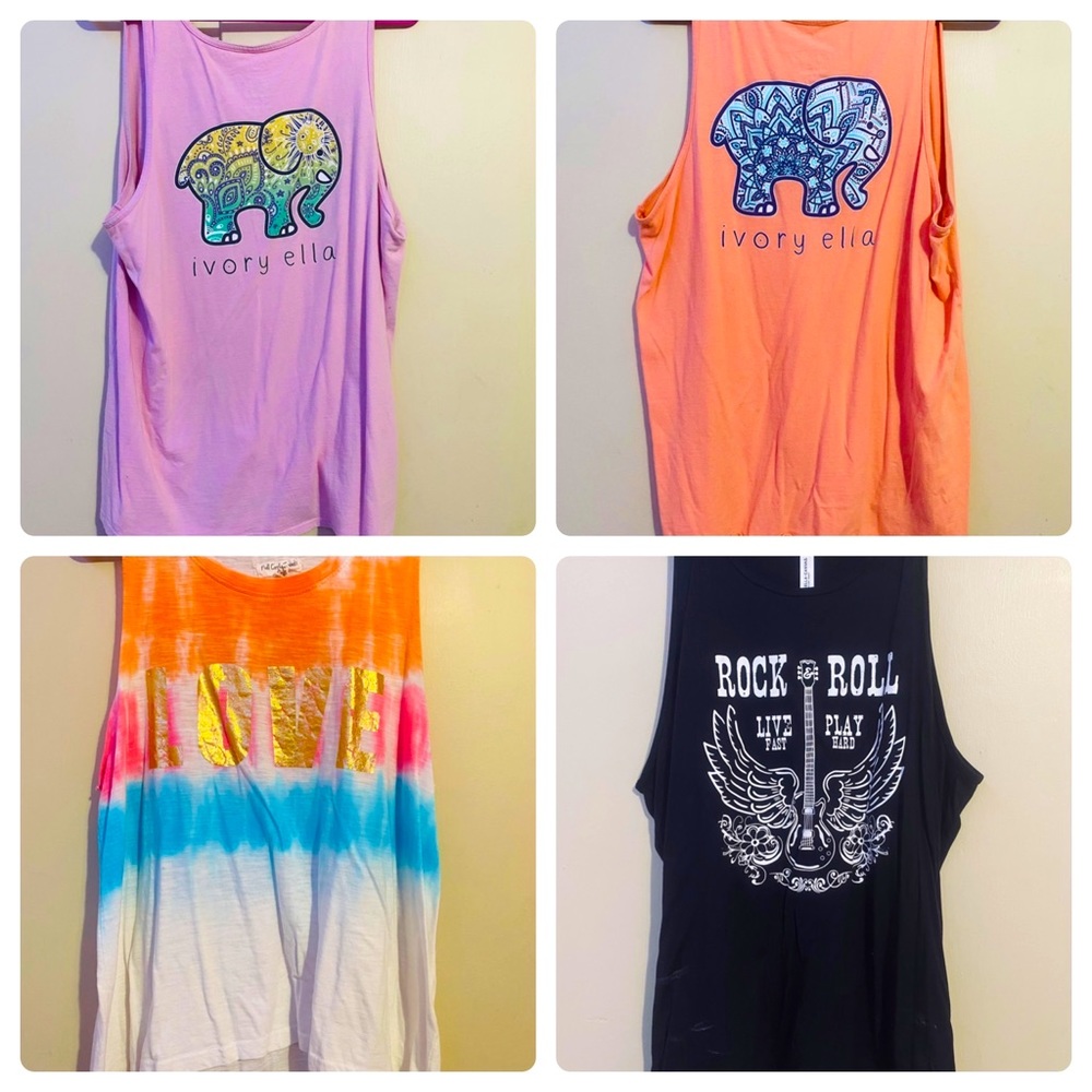 Pack of 4 tank tops!!